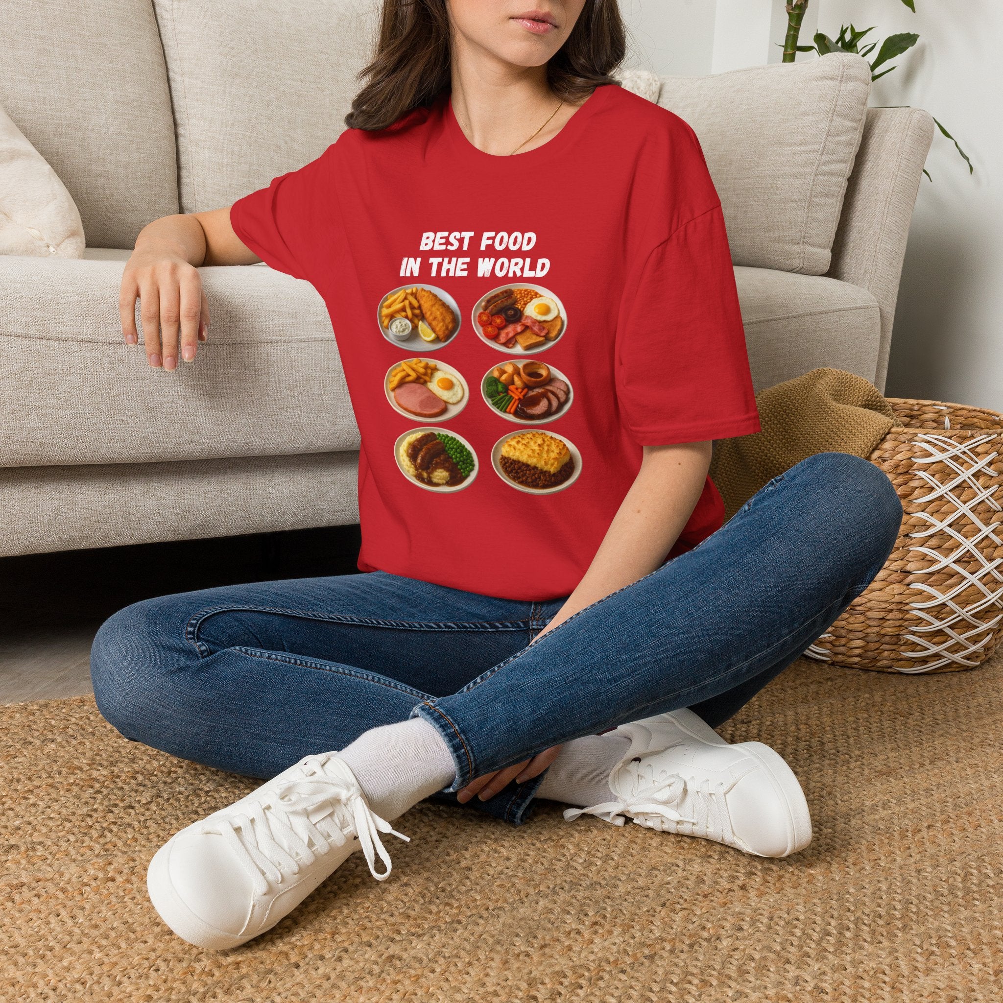 "Best food in the world" — British Humour T-Shirt - Our Colours